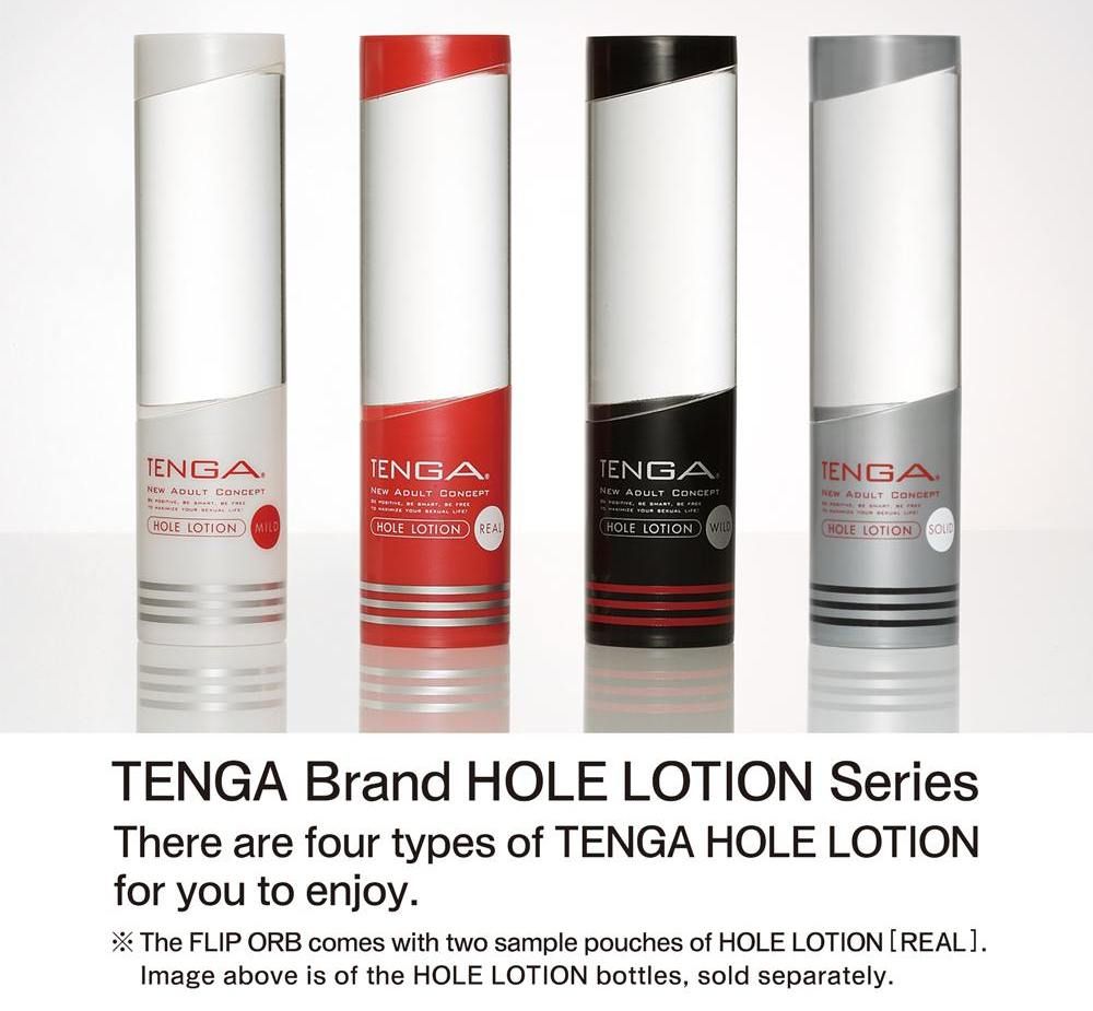 Tenga - Flip ORB 黑色刺激型飞机杯 - 橙色弹性凸点 照片-9