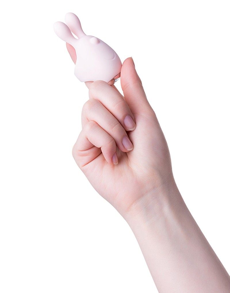 This little rabbit will delight both partners. It make the f... JOS - Dutty Finger Vibrator - Pink photo-2