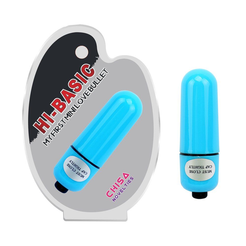 7 Vibrating Functions, Waterproof, Phthalates Free.
Materia... Chisa - My First Mini Love Bullet - Blue photo-2
