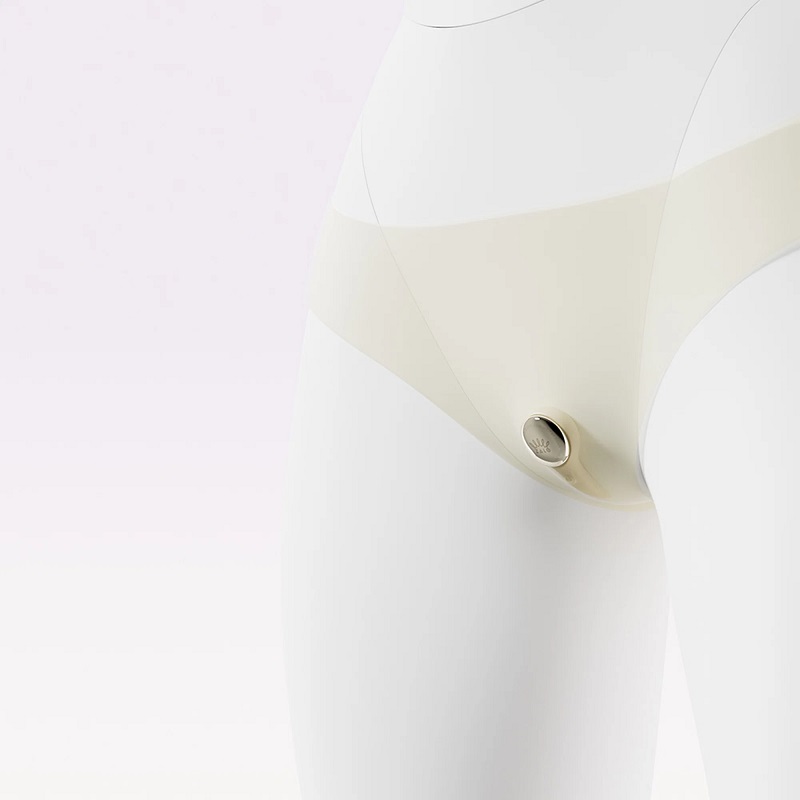 Zalo - Deya Wearable Vibrator - Ivory White photo-5