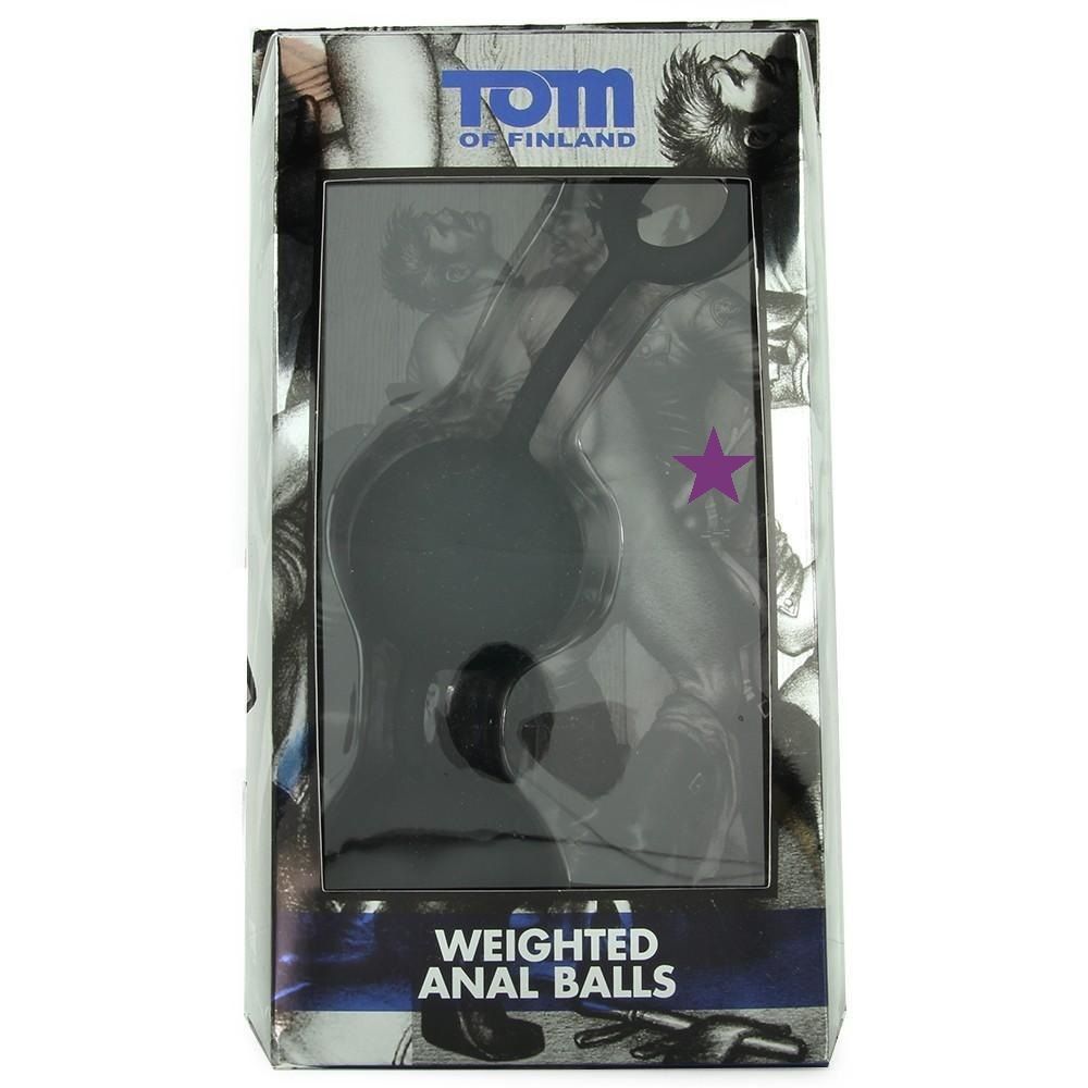These huge anal balls are internally weighted, with a silico... TOF - Weighted Anal Balls photo-14
