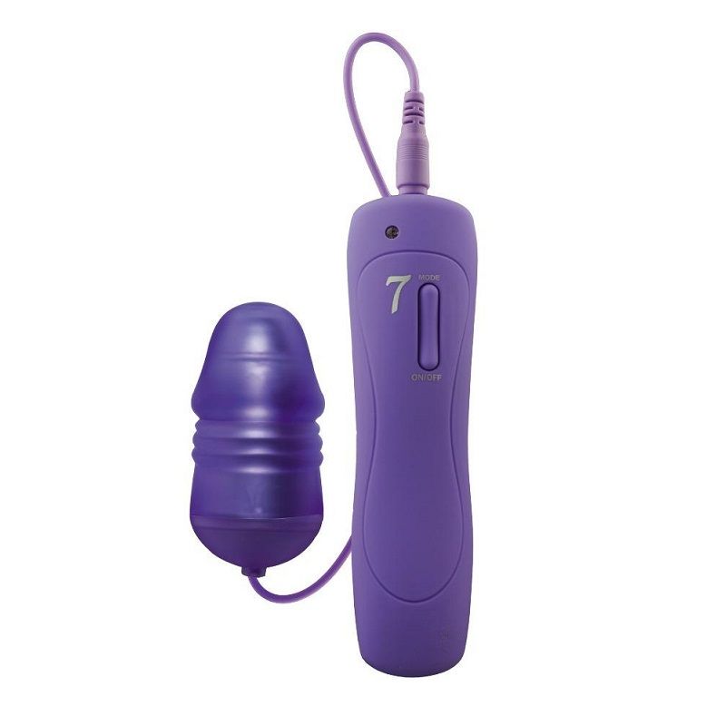 7 frequency egg vibrator with light
Power Type: 9V / 12V
Siz... Aphrodisia - Flashing 7 Mode Glan Vibe - Purple photo-2