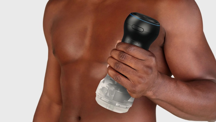 PowerBlow’s advanced suction technology transforms the Feel ... Kiiroo - PowerBlow Stroker Combo Set - Crystal photo-9