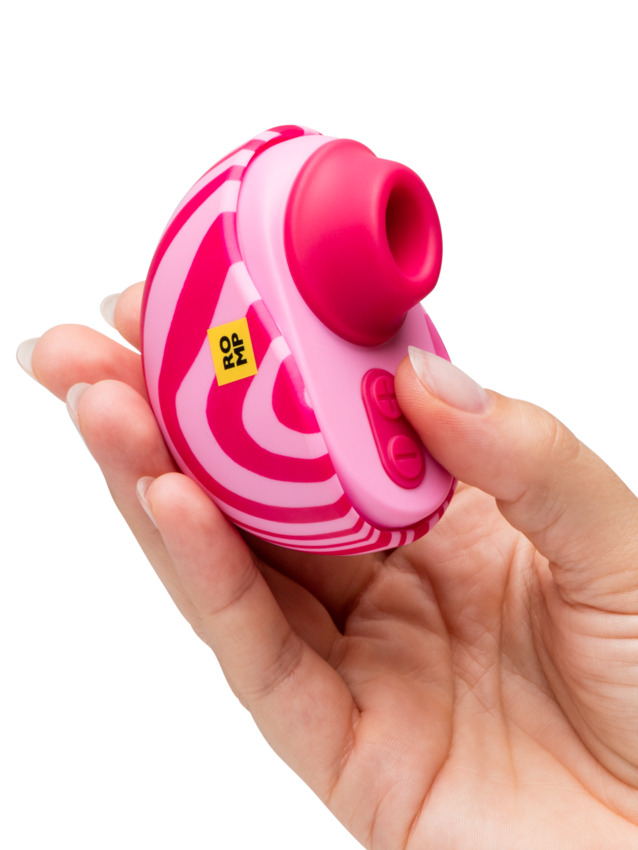 Designed to provide pulsing clitoral suction, Romp Spin Cl... Romp - Spin Clitoral Stimulator - Pink/Red photo-7