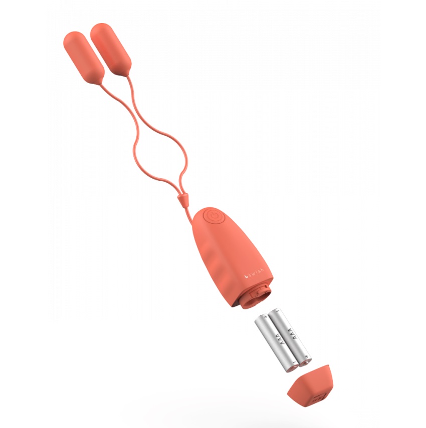 Double your Pleasure…
A tiny tickler that works double-time,... B Swish - Bnear Classic - Coral photo-4