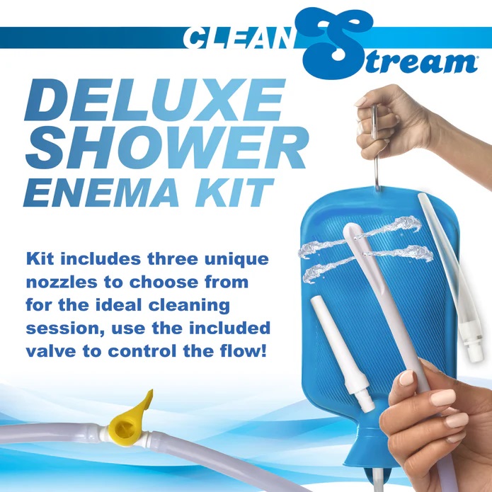 Cleanse your derriere the easy way with this Deluxe Shower E... CleanStream - Deluxe Shower Enema Kit photo-3