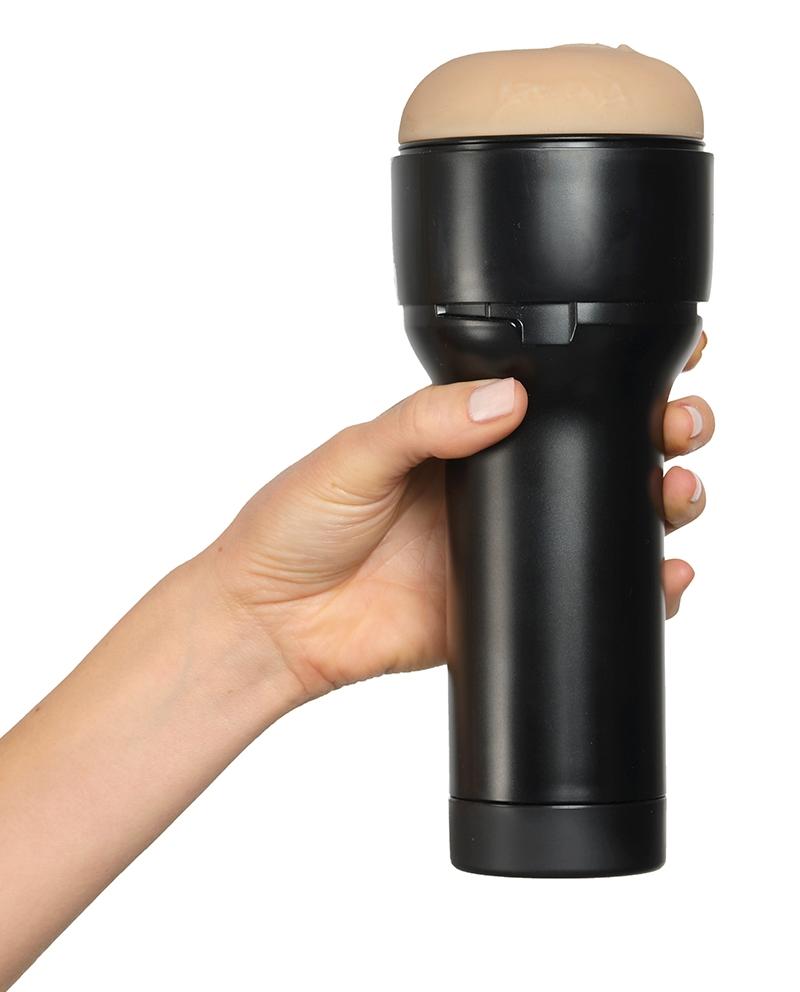 The Feel Apolonia Lapiedra Stroker was designed to be used w... Kiiroo - Feel Apolonia Lapeidra Masturbator photo-3