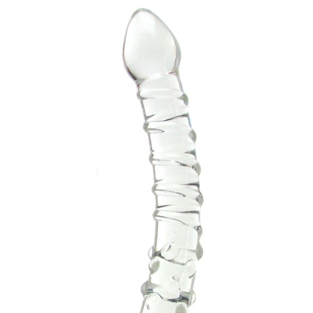 Glas - Double Trouble Glass Dildo photo-8