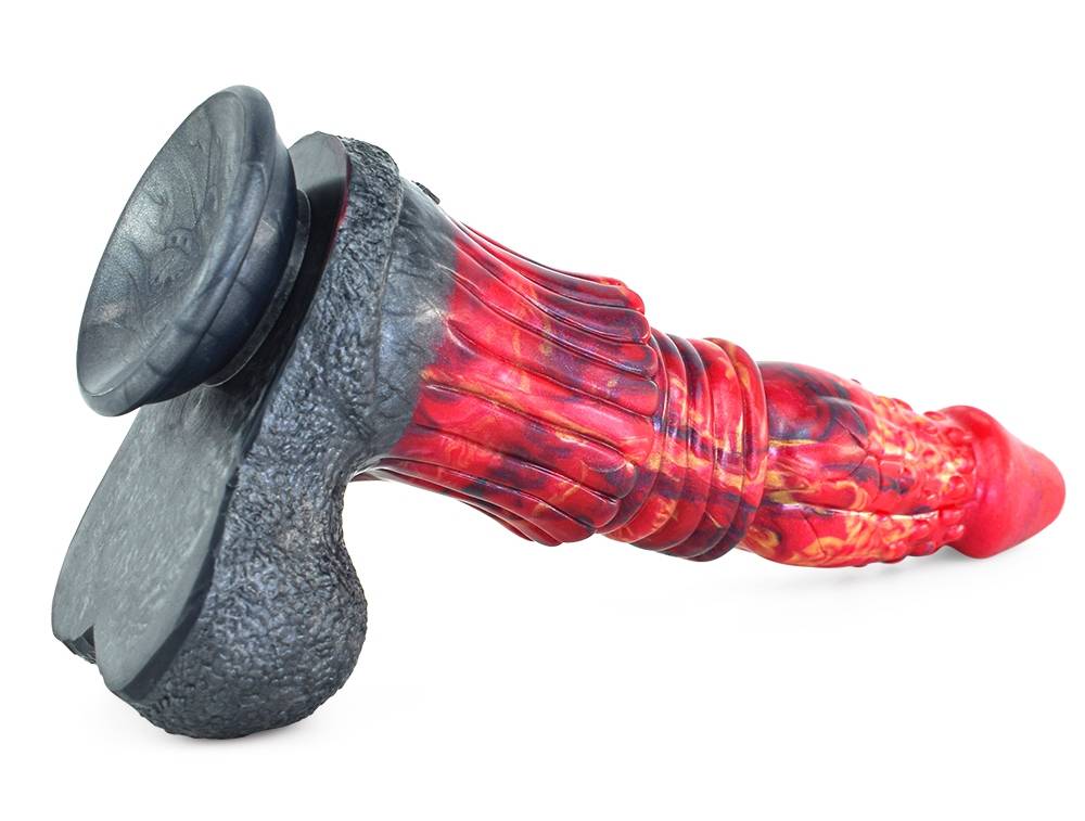 Unisex animal dildo with bright design
Material: silicone
I... FAAK - Fitz Dildo - Fire Dragon photo-12