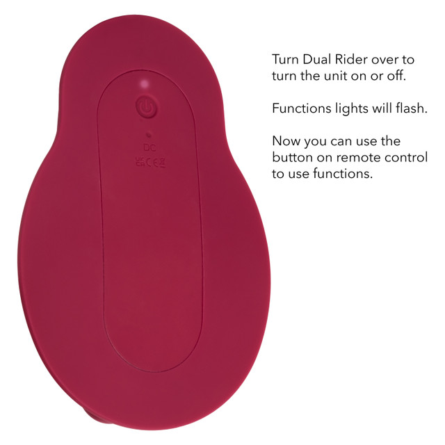 Own your pleasure with the Dual Rider Remote Control Thrust ... CEN - Dual Rider Thrust & Grind Massager - Red photo-11