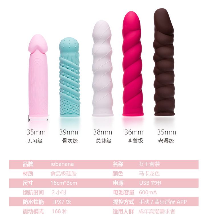 iobanana J Role-Play vibrator Queen set
Premium ... Iobanana - Role-Play - Queen Set Vibrator photo-19