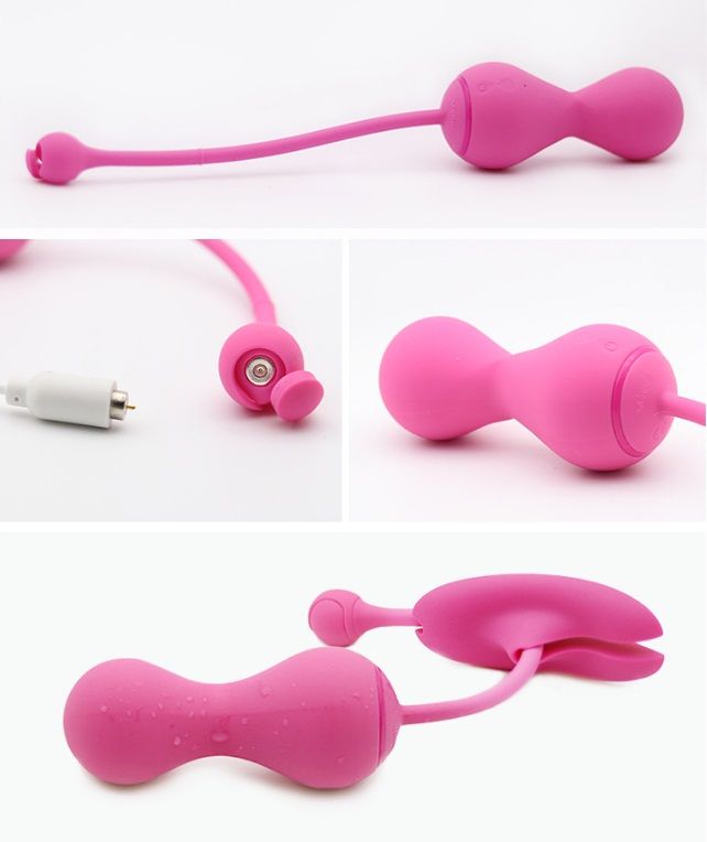 Magic Kegel Master Gen 2 for pelvic muscle recovery. Magneti... Magic Motion - Master Kegel Ball 2 - Pink photo-15