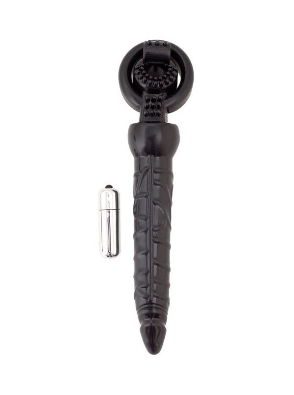 Black&Red - Vibro Double Penetrator - Black Black&Red - Vibro Double Penetrator - Black 照片-3