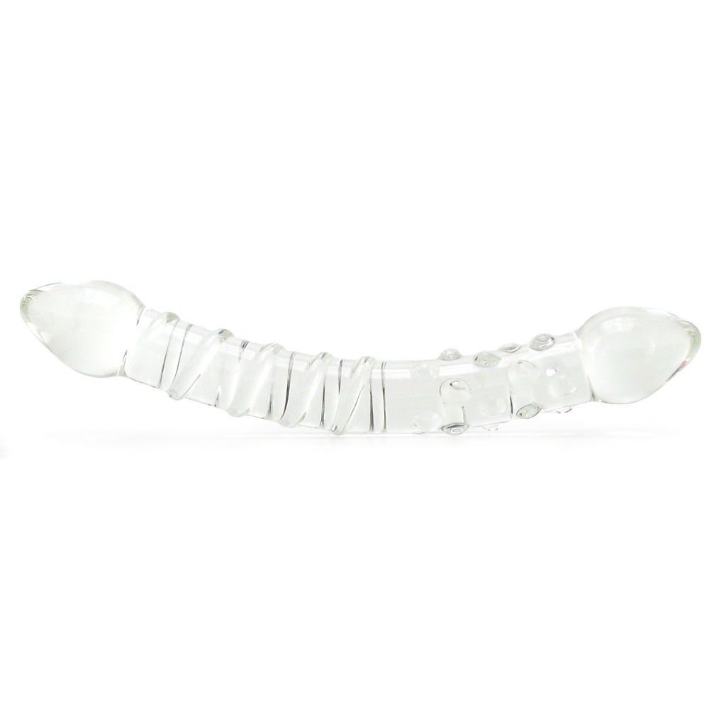 Glas - Double Trouble Glass Dildo photo-4