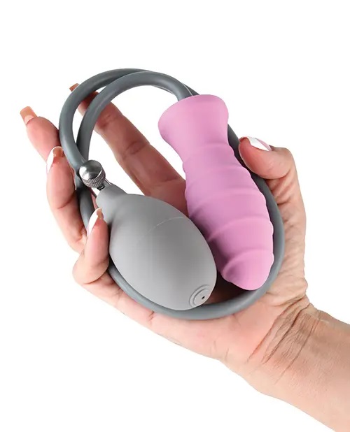 NS Novelties - Inya Inflatable Anal Plug - Pink photo-2