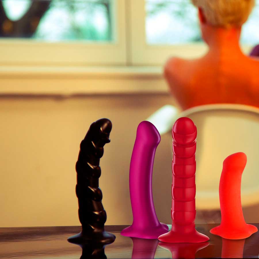 TIGER is the largest dildo from FUN FACTORY. At 19 cm long a... Fun Factory - Anal Tiger - Red photo-13