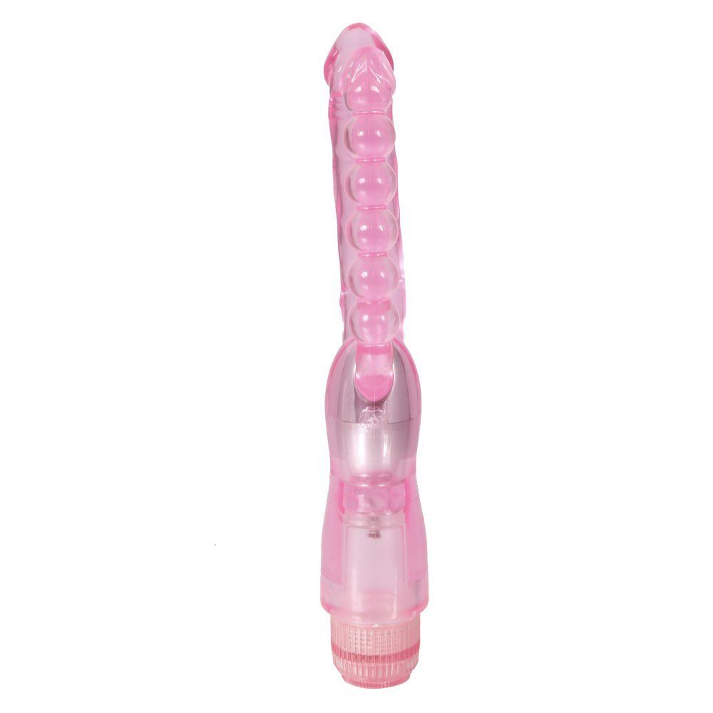 Are you looking for some special 02 Vibrators?This dual pene... Aphrodisia - Double Pleasure Dual Penetrator Vibrator - Pink photo-3