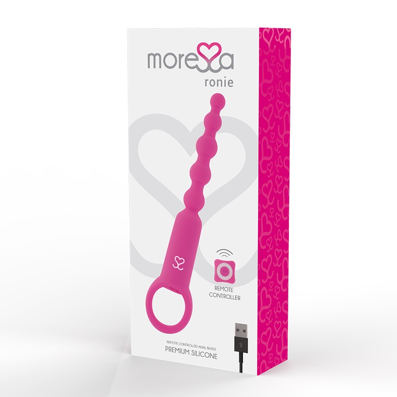 Moressa - Ronie Anal Vibro Beads - Pink photo-2