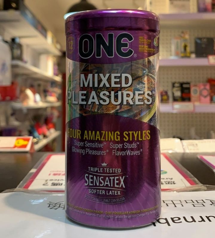One Condoms - Mixed Pleasures 12's Pack photo-3