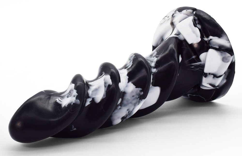 Norse Mythology - Goddess Hela anal dildo, softness, wear-re... FAAK - Goddess Hela Anal Plug - Black/White photo-9