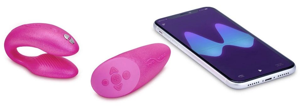 我们想通知您,适用于 Wow Tech 产品(ROMP、Womanizer、We-Vibe、Arcwave)的充电器适配... We-Vibe - Chorus 遥控情侣共震器 - 蓝色 照片-4