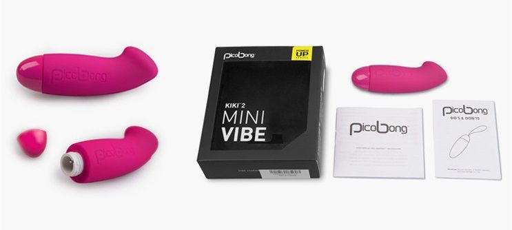 Updated with twice the power, KIKI™ 2 has a flattened tip pe... PicoBong - Kiki 2 Mini Vibe - Cerise photo-9