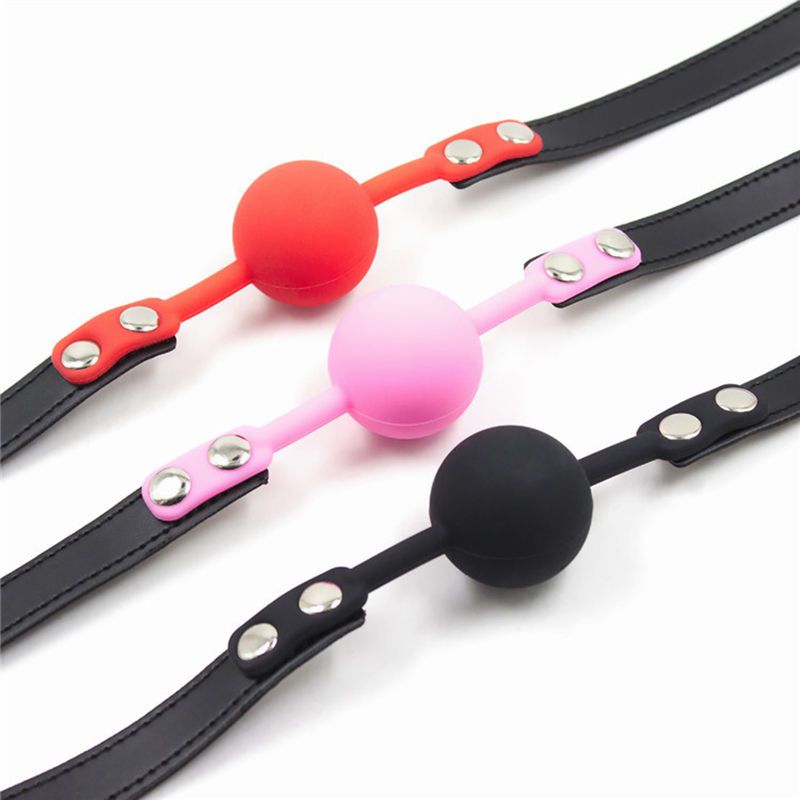 Material: Belt (synthetic leather), Ball (Silico... A-One - Mouthpiece with Lock Key - Black photo-6