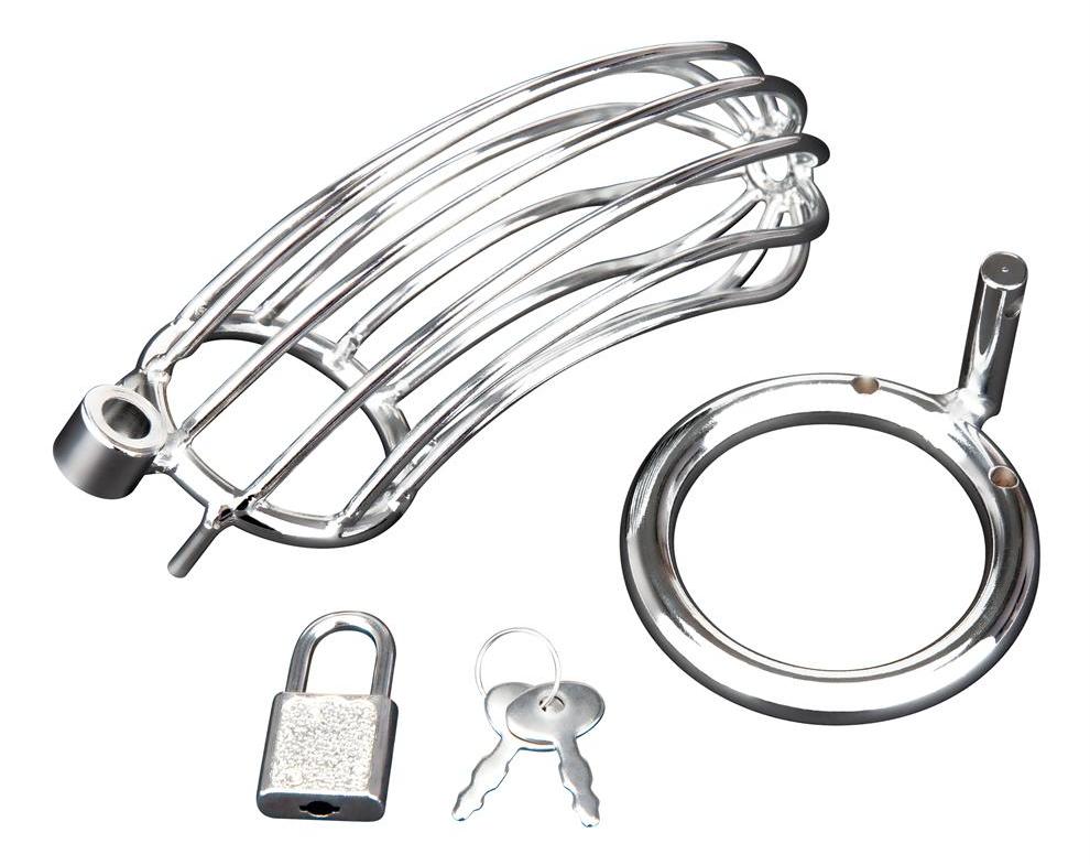 Blueline - Prisoner Cock Cage - 45mm Ring photo-3