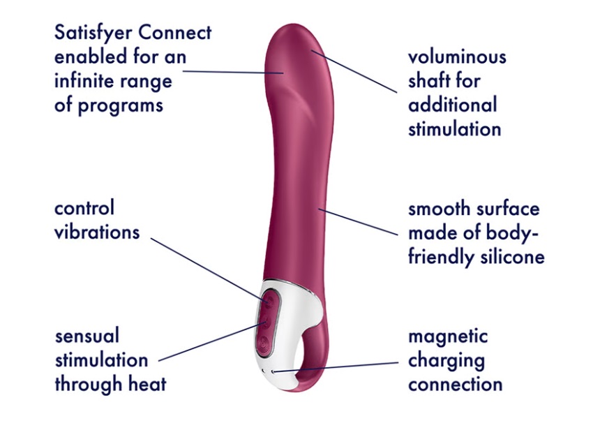 Satisfyer - Big Heat - Berry photo-4