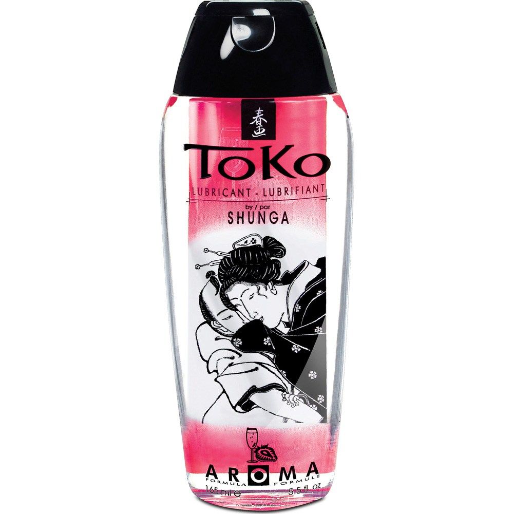 TOKO Aroma is a lubricant with absolutely no aftertaste. TOK... Shunga - Toko Aroma Lubricant 165ml - Sparkling Strawberry Wine photo
