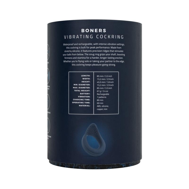 Boners - Perineum Vibro Ring - Blue Boners - Perineum Vibro Ring - Blue 照片-12