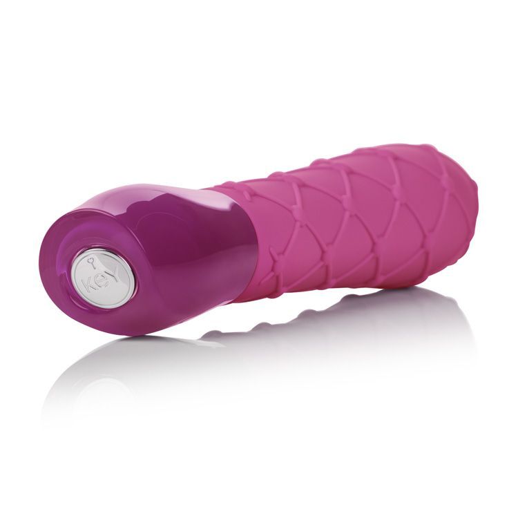 With 7 intense patterns for the ultimate in stimulation, Key... Key - Ceres Lace Vibe – Pink photo-4