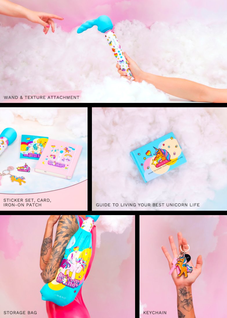Get ready to enter a fantasyland of unicorns, rainbows, and ... Le Wand - Unicorn Wand Set photo-8