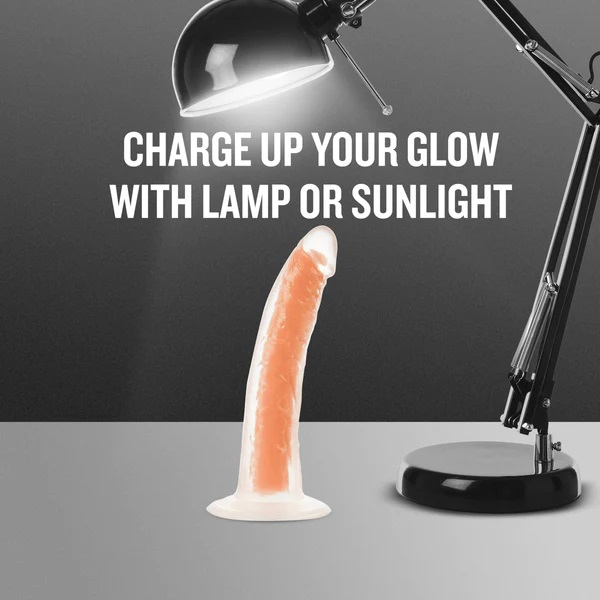 Lavo Silicone Dual Density Dildo will bring new light to yo... Neo Elite - Glow in the Dark Lavo Dildo 19cm - Neon Orange photo-7