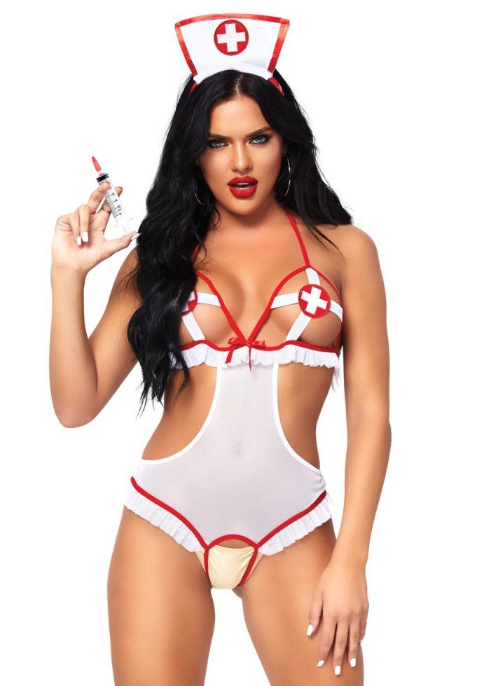 Leg Avenue - Naughty Nurse Costume 2 pcs photo