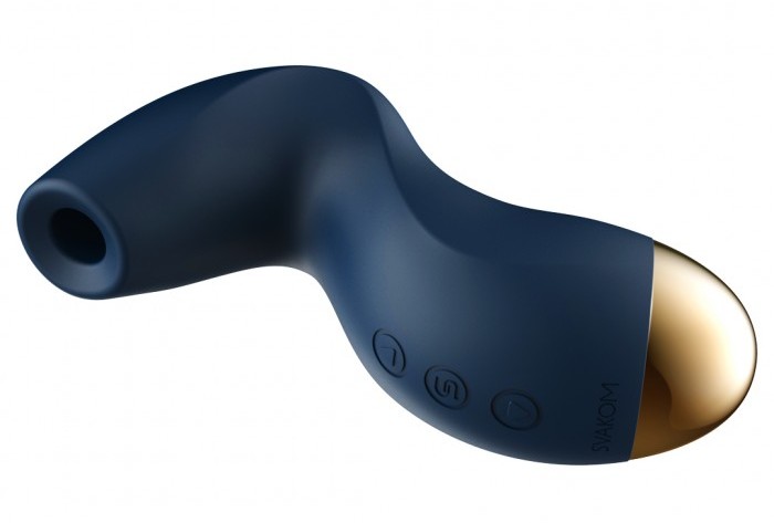 SVAKOM - Pulse Pure 陰蒂吸啜器 - 深藍色 照片-5
