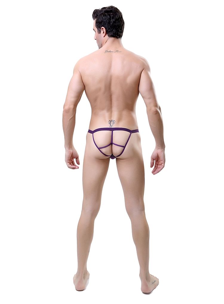 Spider web men's sexy underwear
Breathable and comforta... SB - Thong M128 - Purple photo-2