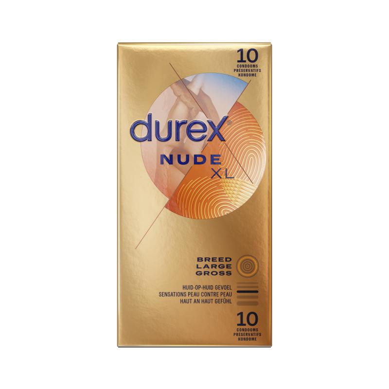 Durex - Nude XL Condoms 10's Pack