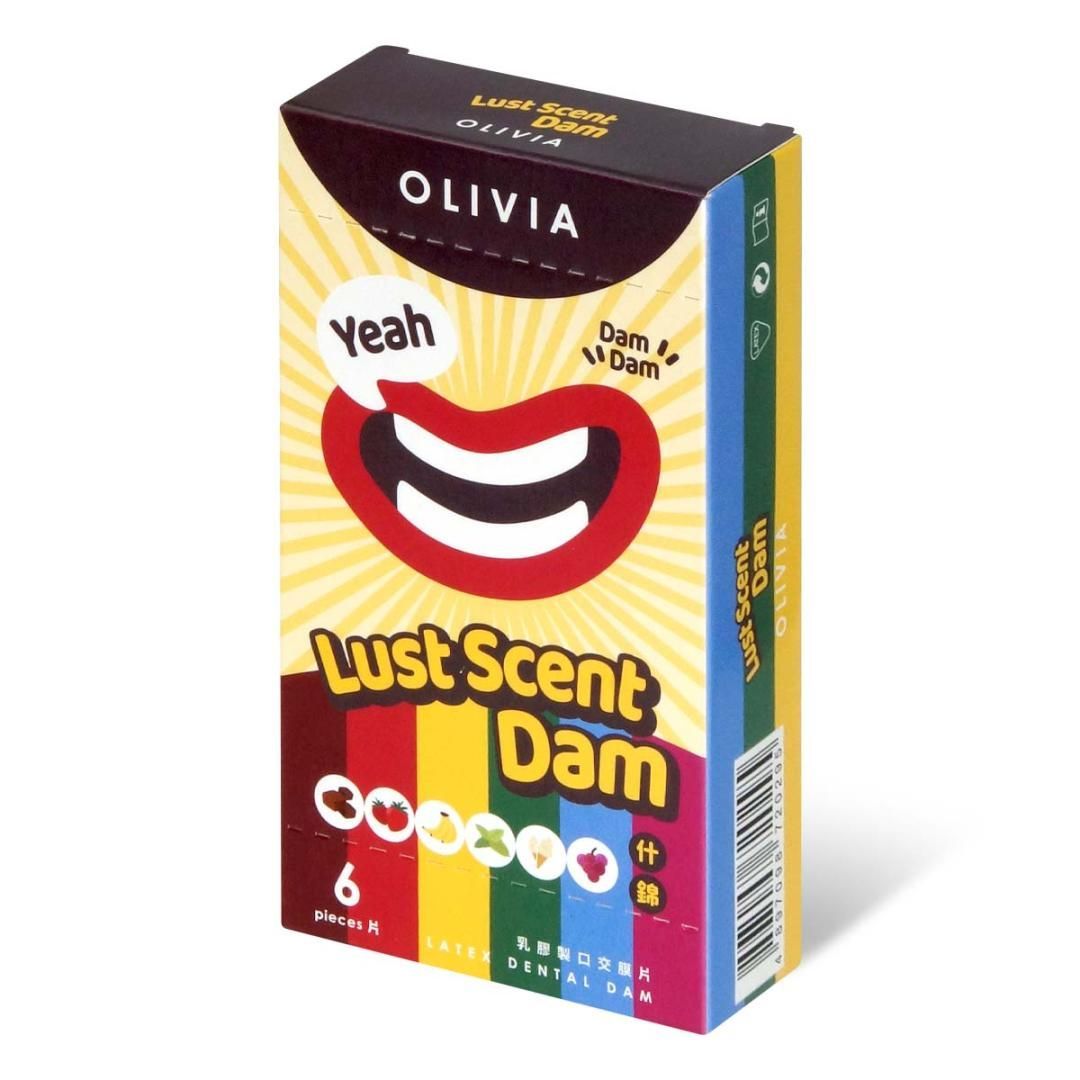 Olivia - Lust Scent Dental Dam 6's Pack