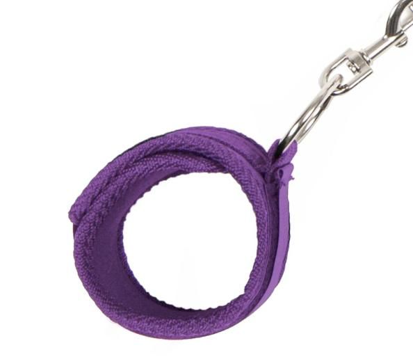 You no longer need a dungeon with this convenient 7-peiece b... Lux Fetish - Bed Spreader - Purple photo-5