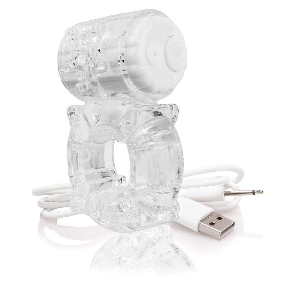 The luxurious, accessibly-priced Charged™ line is proud to i... The Screaming O - Charged Big O - Clear photo-3