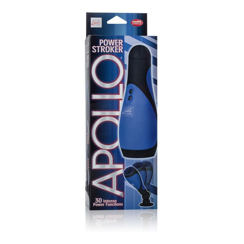 Apollo™ Power Strokers are completely self-contained vibrati... CEN - Apollo Power Stroker Masturbator - Blue photo-8