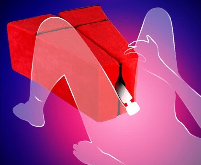 Adjustable various postures adult sex furniture for SM games... MT - Flannel Irregular Love Furniture - Red photo-7