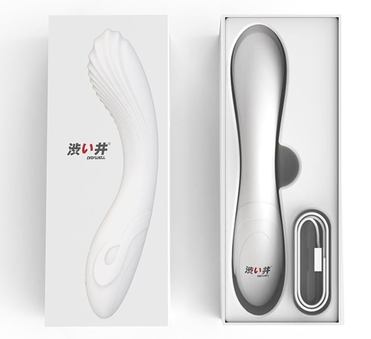 Surrender to the supreme sensations of vibrators, a heavenly... Drywell - Bending Vibrator - White photo-15