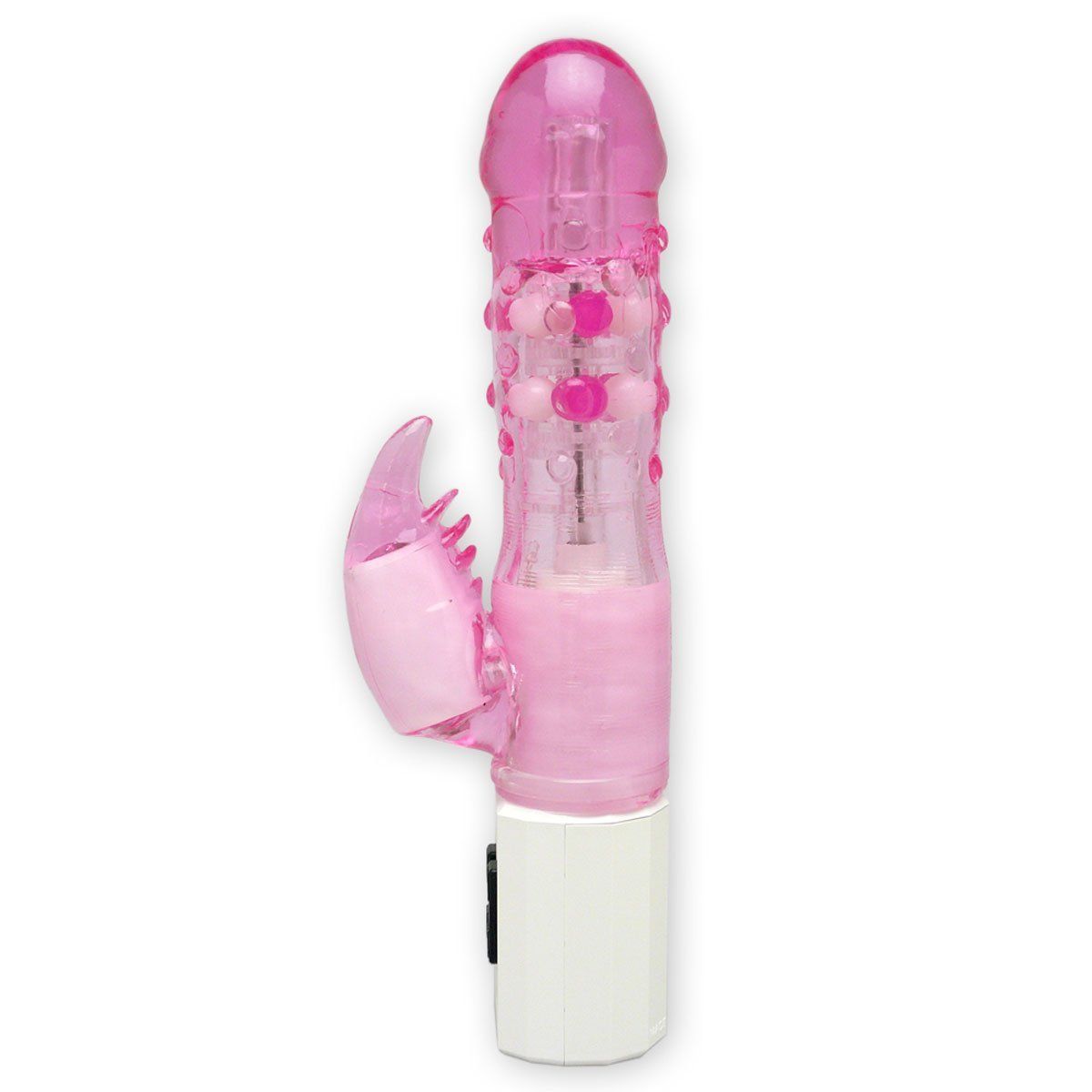 This Japan made rabbit vibrator is made of super soft materi... G-Mode - Salsa Rabbit - Pink photo