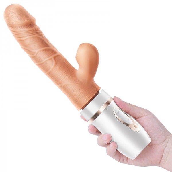 Sucking, auto-thrusting and heating vibrator
Unique thrusti... Erocome - Cepheus - White photo-2