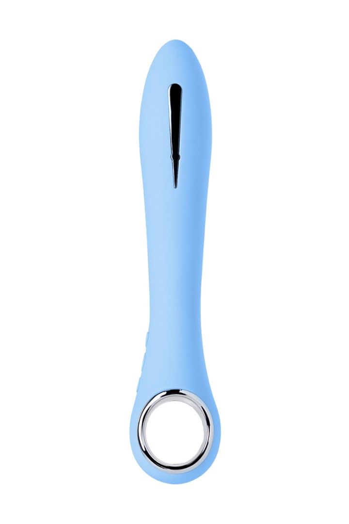 Vibrator with electro stimulation are designed with the laws... Physics - Galvani Electro Vibe - Blue photo-3
