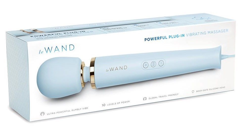 Classic makes a comeback! We took our award-winning OG wand ... Le Wand - Plug-In Sky Massager - Blue photo-9