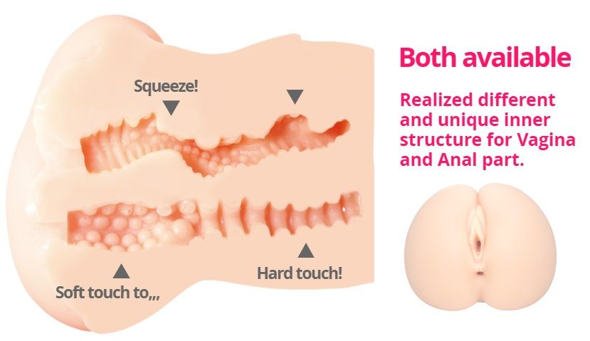 How lovely hip!
Well designed and quality material, enjoy 1... Ondo - MOCO Masturbator Vagina and Anal photo-7