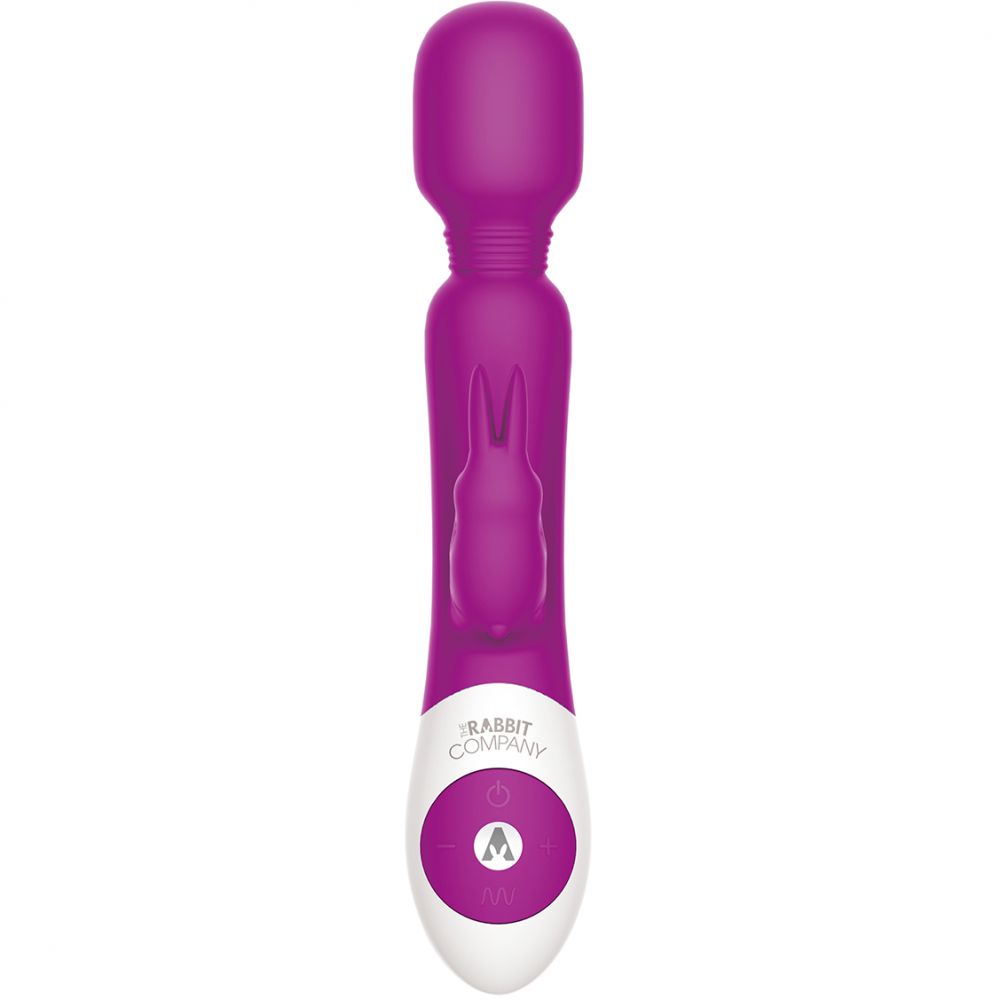 The two most timeless designs in pleasure products come toge... TRC - The Wand Rabbit - Deep Rose photo-3
